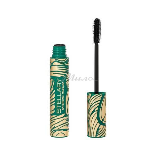 Тушь для ресниц STELLARY удлиняющая, тон 01 Wild Black