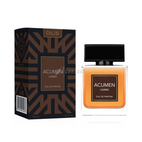 Вода парфюмерная  мужская DILIS Acumen Ambre, 100 мл