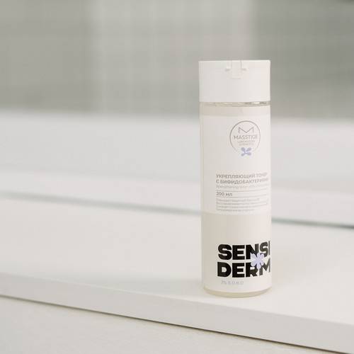 Тонер для лица MASSTIGE Sensi Derm Укрепляющий с бифидобактериями, 200 мл #2