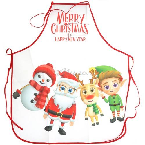 Фартук кухонный новогодний, арт. 7012307191