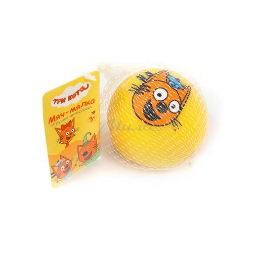 Игрушка антистресс Мяч Три Кота, арт. 123889-TC-FT