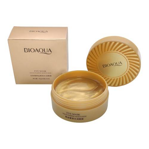 Патчи для кожи вокруг глаз BIOAQUA Gold Pamper Moisturizing, 60 шт, арт. BQY94834