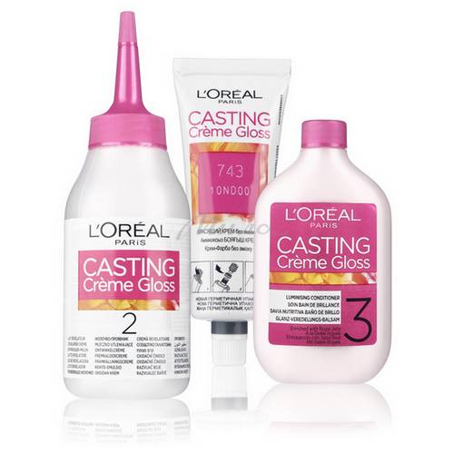 Краска для волос L'OREAL Casting Crème Gloss, тон 618 ванильный мокко, 180 мл #6