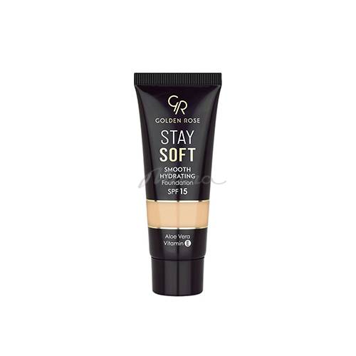 Крем тональный для лица GOLDEN ROSE Stay Soft Smooth Hydrating, тон 202
