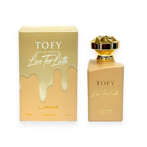 Вода парфюмерная для женщин L'AFFAIR Tofy Love For Latte, 100 мл