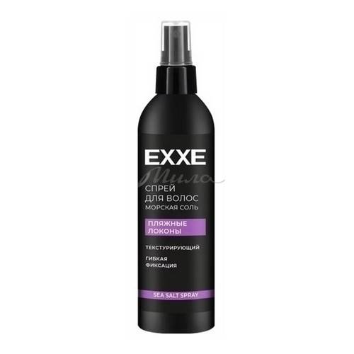 Спрей солевой текстурирующий для волос EXXE Пляжные локоны, гибкая фиксация, 250 мл