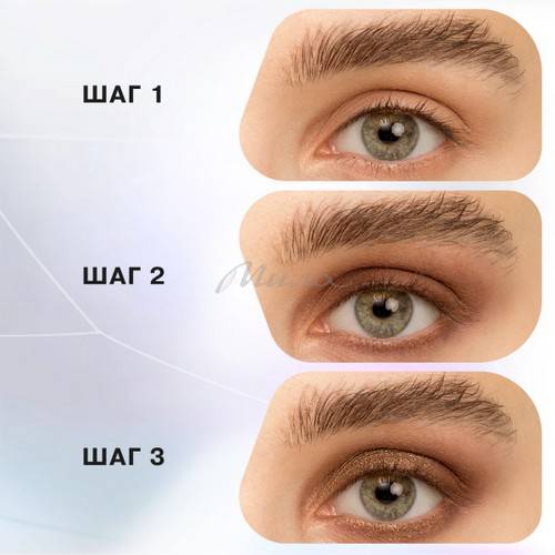 Палетка теней мини INFLUENCE BEAUTY Color algorithme, тон 02, 5 г #4