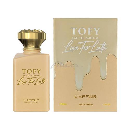 Вода парфюмерная для женщин L'AFFAIR Tofy Love For Latte, 100 мл