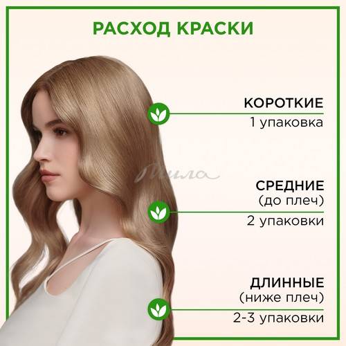 Крем-краска стойкая ПАЛЕТТ Naturia, тон 6-0 Темно-русый #12