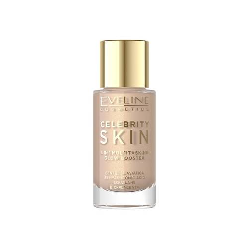 Праймер для лица EVELINE COSMETICS Celebrity Skin с эффектом сияния 4 в 1, тон 02N, 30 мл