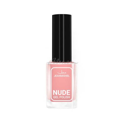 Лак для ногтей JEANMISHEL Nude с эффектом геля, тон 378 клубничный крем