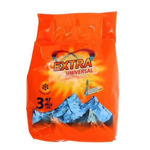 Стиральный порошок EXTRA Universal, 3 кг