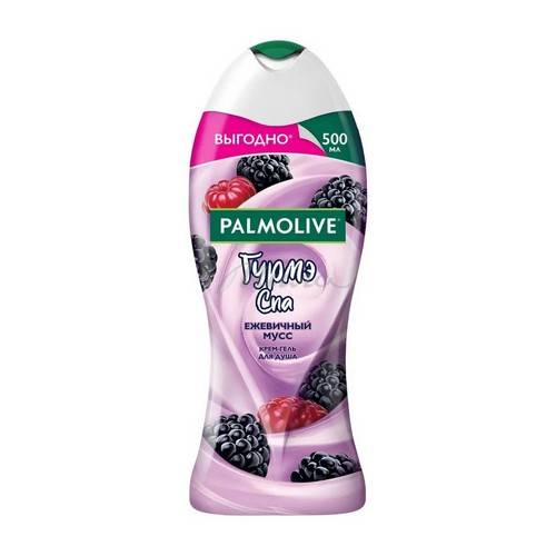 Крем-гель для душа PALMOLIVE СПА Гурмэ Ежевичный Мусс, 500 мл