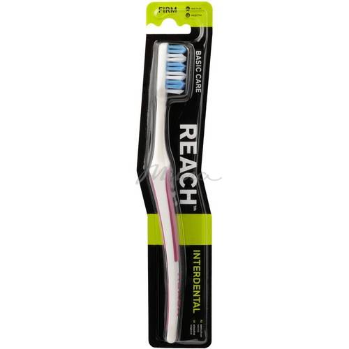Щетка зубная REACH Interdental Межзубная чистка жесткая #10