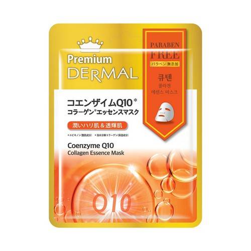Маска для лица DERMAL Premium Coenzyme Q10 Collagen, 25 г