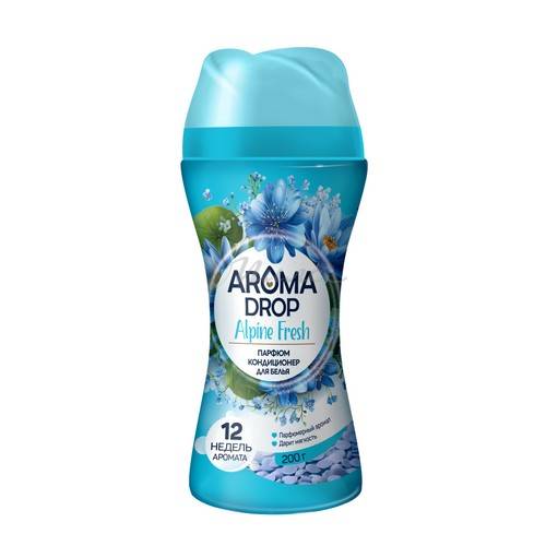 Кондиционер-парфюм в гранулах AROMA DROP Альпийская свежесть, 200 г