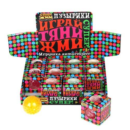 Игрушка для детей СУПЕР ЖИМ Антистресс, арт. JD0542-R