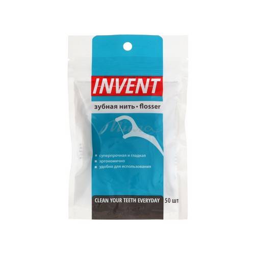 Зубная нить INVENT Flosser, 50 шт , арт. SLW-YS-1