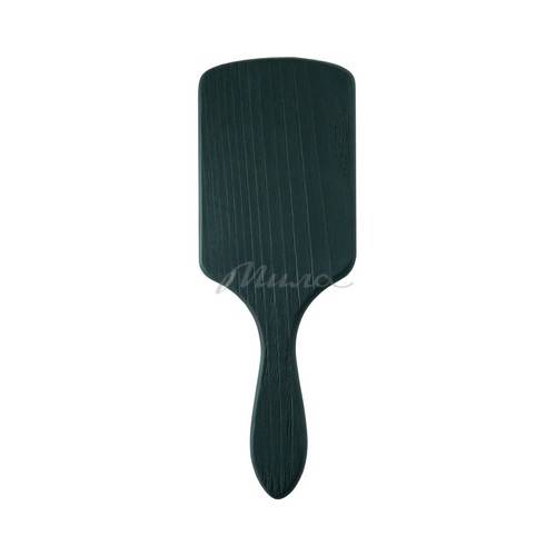 Расческа массажная LEI Green деревянная с брашировкой, широкая, деревянные зубцы, арт. 260100 #2