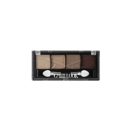 Палетка теней для век LUXVISAGE Glam Look четырехцветные, тон 8, 4 г
