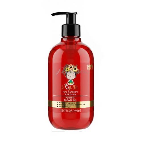Гель-парфюм для душа BIO WORLD Goji Fit, 490 мл