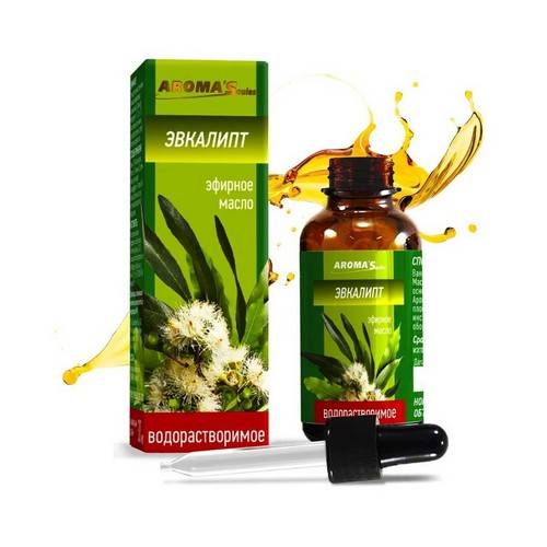 Масло эфирное AROMA SAULES Эвкалипт водорастворимое, 30 мл