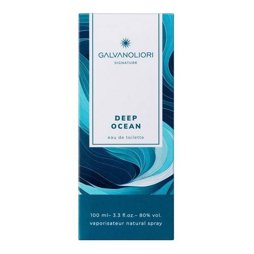 Вода туалетная для мужчин GALVANOLIORI SIGNATURE Deep Ocean, 100 мл #3