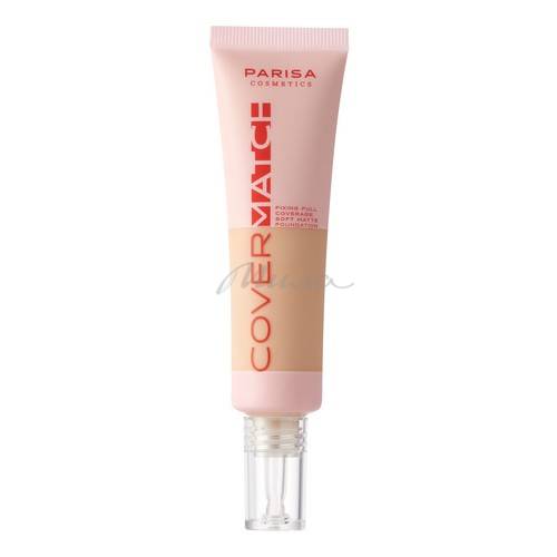 Тональная основа PARISA COSMETICS Cover Match, тон 203, 25 мл