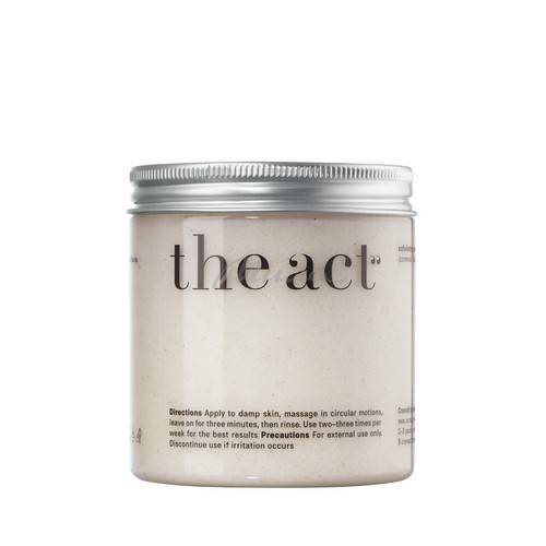 Скраб-бальзам для тела THE ACT Exfoliating sea salt & coconut, 300 г