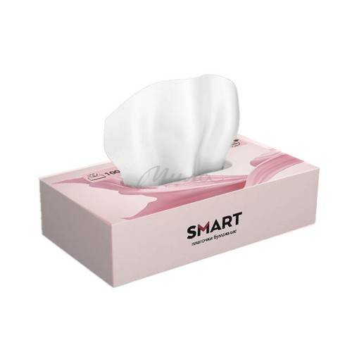 Платочки бумажные SMART, 100 шт #2