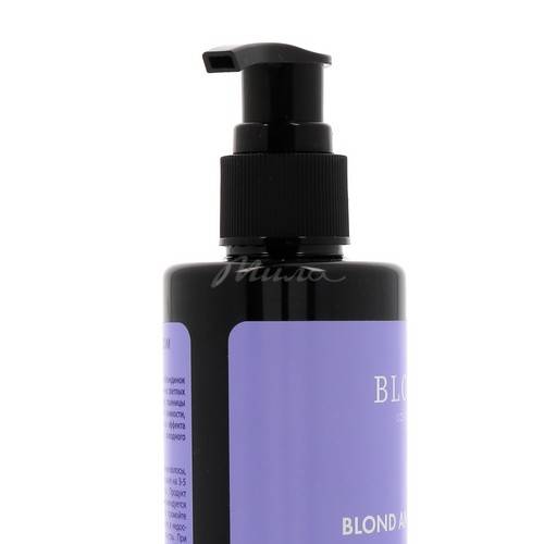 Шампунь BLOOM Cosmetics тонирующий Холодный блонд, 250 мл #4