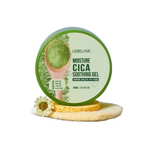Гель для лица и тела LEBELAGE Cica Moisture увлажняющий, успокаивающий, 300 мл #3