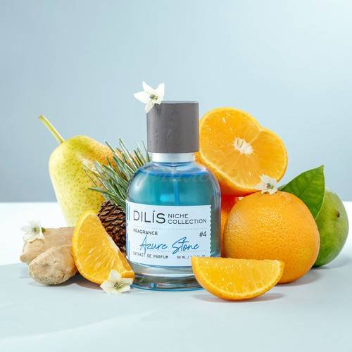 Духи экстра DILIS Niche Collection Azure Stone для мужчин, 50 мл #2