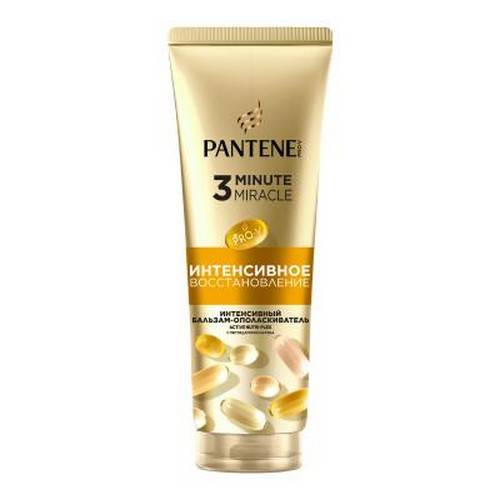 Бальзам-ополаскиватель PANTENE Pro-V 3 Minute Miracle Интенсивное восcтановление, 220 мл