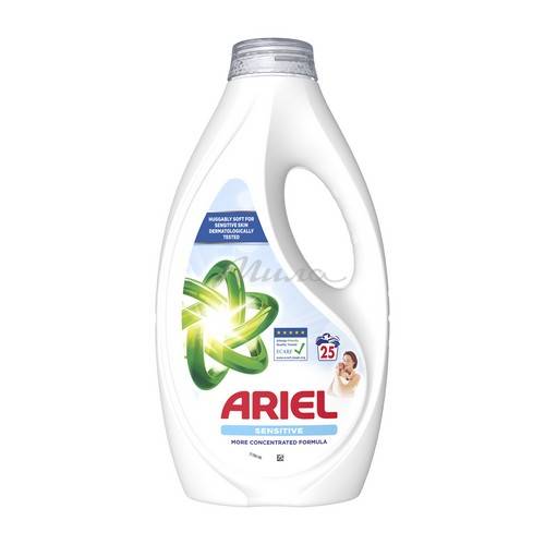 Гель для стирки ARIEL для чувствительной кожи, 1.125 л