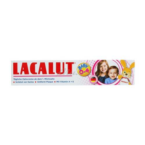 Паста зубная детская LACALUT Baby до 4-х лет, 50 мл