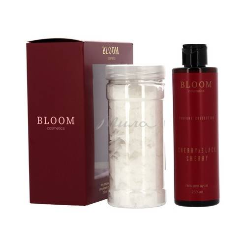 Набор подарочный BLOOM COSMETICS Black Cherry (Гель для душа, 250 мл + Соль для ванн, 270 г) #2