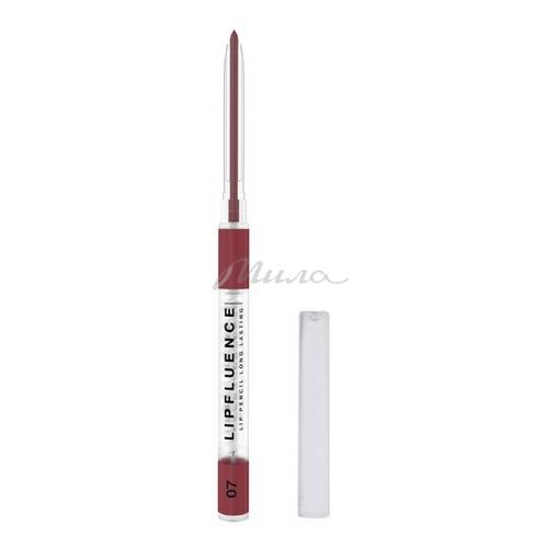 Карандаш для губ INFLUENCE BEAUTY Lipfluence автоматический, тон 07, 0.28 г