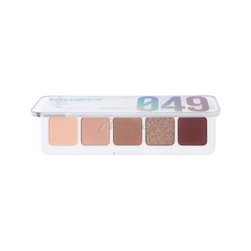 INFLUENCE BEAUTY Палетка теней мини Color algorithme, 5 г