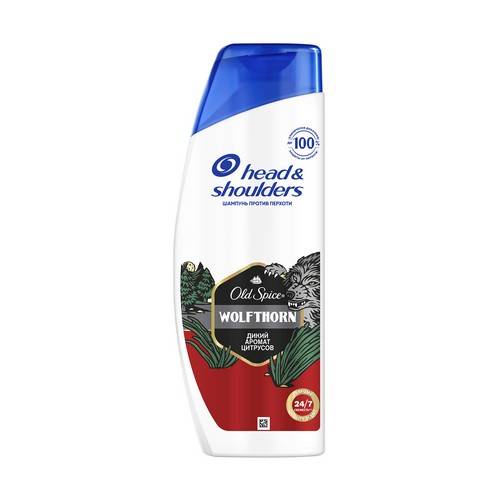 Шампунь для мужчин HEAD&SHOULDERS Old Spice Wolfthorn, 360 мл