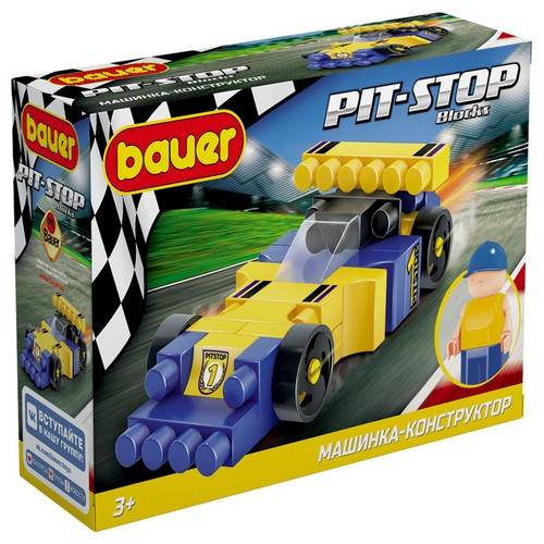 Игрушка-конструктор BAUER PitStop, арт. 814