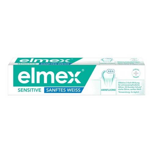 Паста зубная ELMEX Сенситив плюс отбеливающая, 75 мл