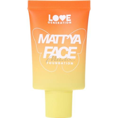 Тональный крем LOVE GENERATION Matt'ya Face c экстрактом матчи матирующий, тон 03 #2