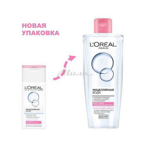 Вода мицеллярная L’OREAL Абсолютная Нежность для сухой и чувствительной кожи, 200 мл #2