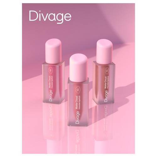 Помада для губ DIVAGE жидкая Matte Cloud Liquid Lipstick, тон 02 #11