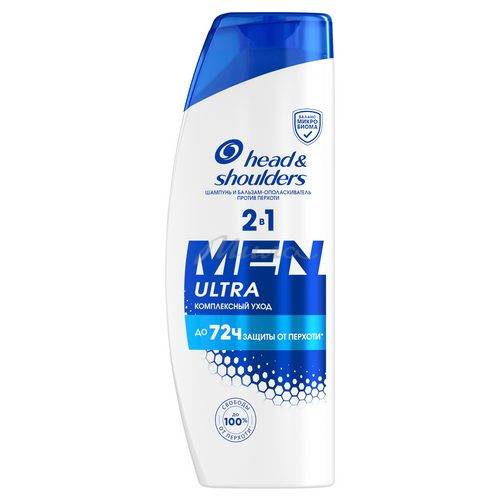 Шампунь и бальзам-ополаскиватель против перхоти HEAD & SHOULDERS 2 в 1 Комплексный уход, 360 мл
