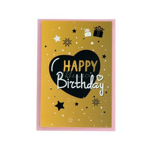 Открытка Happy Birthday, арт. SLWOIU-60