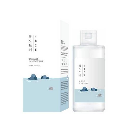 Тонер для лица ROUND LAB 1025 Dokdo отшелушивающий с морской водой, 200 мл