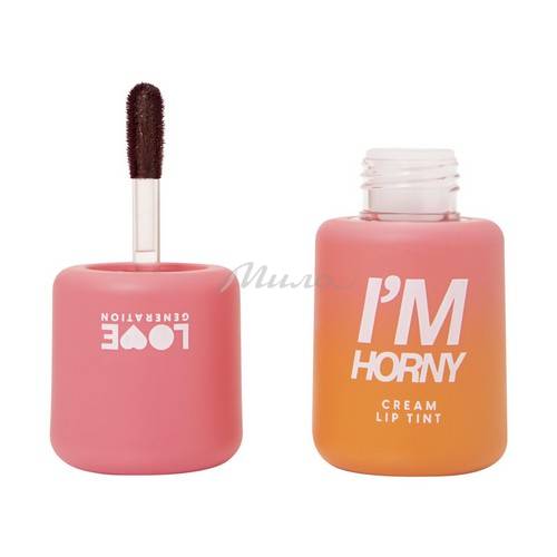 Тинт для губ кремовый LOVE GENERATION I'm Horny, 3 мл