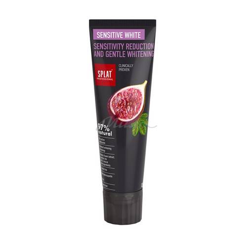 Паста зубная SPLAT Professional Sensitive White, 125 г #2